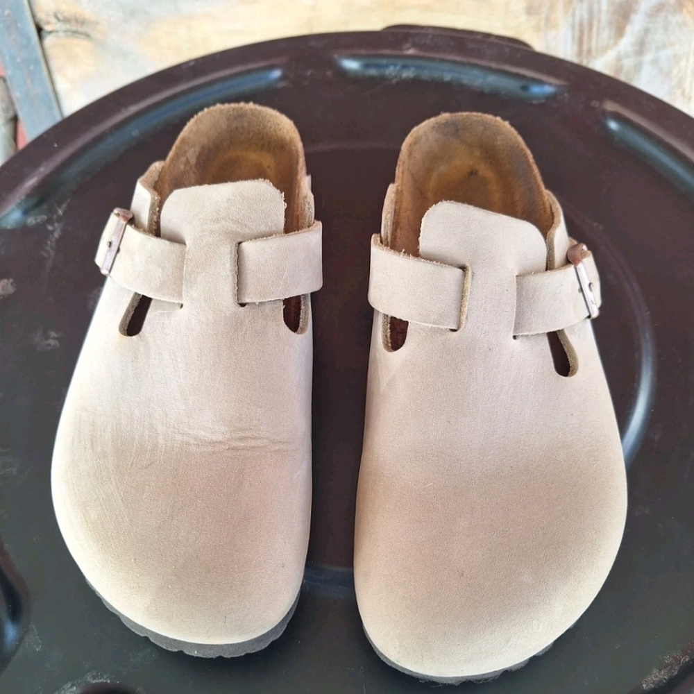 Birkenstock Boston Leather Clog, Size 39